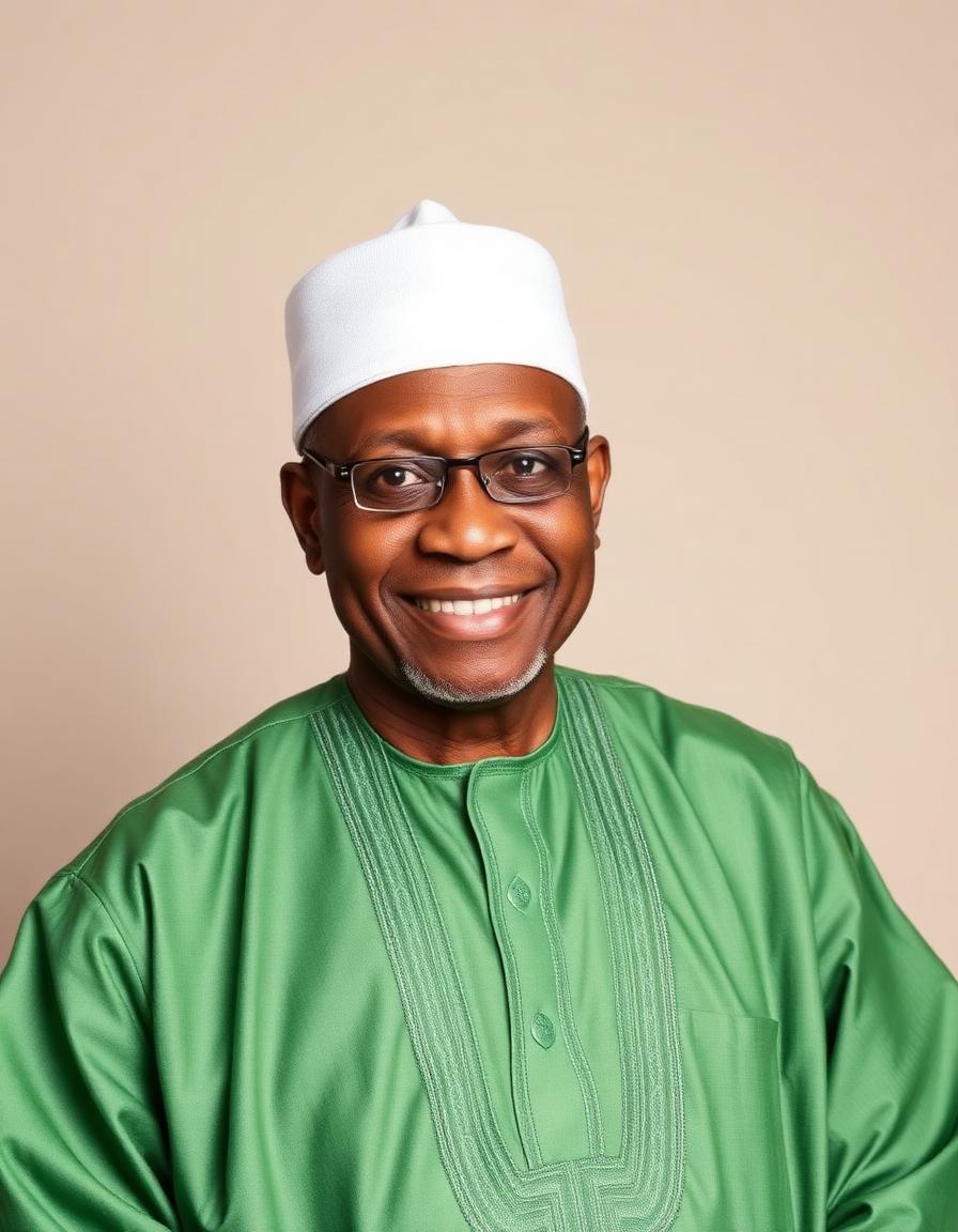 Portrait of Rt. Hon. Ahmadu Umaru Fintiri